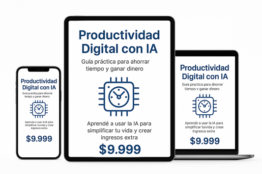 Guía práctica con IA para ahorrar tiempo y ganar dinero 🚀